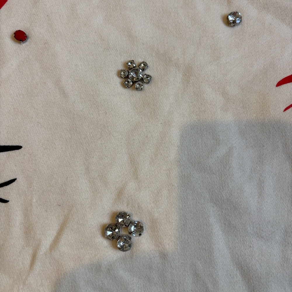 Cache Cache Sweatshirt Embedded With Jewelry And … - image 3